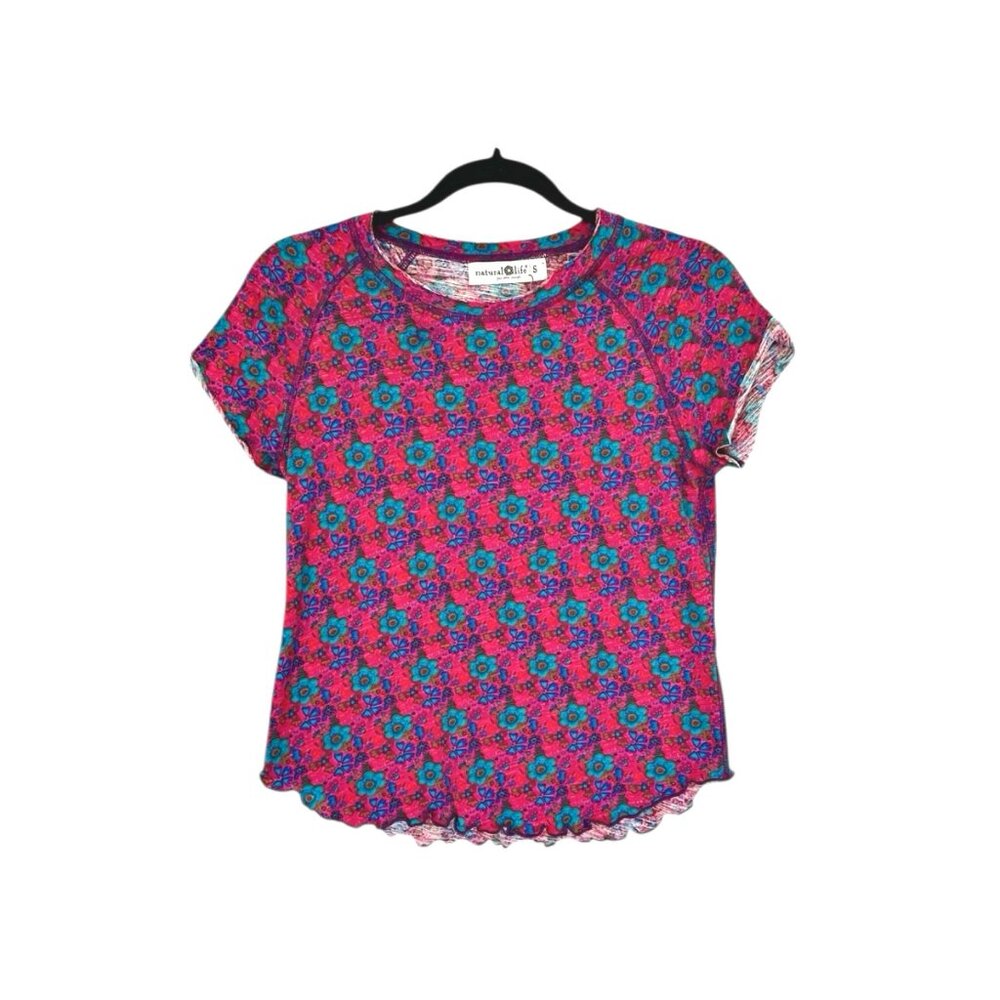 NATURAL LIFE Lily Cotton Short Sleeve Tee Shirt - Picture 3 of 6